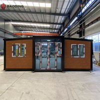 Waiyang Granny Flat 20Ft 40 Ft Maison de conteneur extensible pliable Villa de luxe préfabriquée Maison mobile préfabriquée 2 3 4 5 Bedroom
