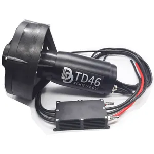 DD TD46 8000W OV Boat Marine Bow Stern Kayak Baling-Baling Bawah Air Tanpa Sikat Elektrik Pendorong dengan Esc