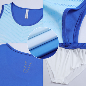 Traje de correr ligero con tela transpirable y forro absorbente de sudor ideal para maratón de marca blanca - Product Image 5