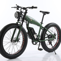 Nouveau Vélo Électrique Tout-Terrain à Pneus Larges Shark, Batterie au Lithium, Vélo à Assistance Électrique pour Neige et Forêt