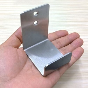 Siêu chính xác cao tùy chỉnh dịch vụ cắt laser tùy chỉnh tấm kim loại chế tạo thép không gỉ treo tường móc - Product Image 1