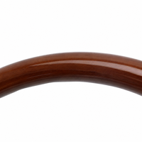 Volant de course classique à 3 branches en bois grainé, en alliage d'aluminium et acajou poli, universel pour voiture (pièce de rechange)