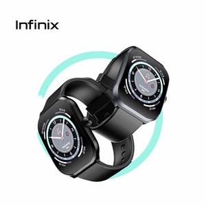 นาฬิกาอัจฉริยะ Infinix ขนาด 41-43 มม. หน้าจอ AMOLED สำหรับทุกเพศ พร้อมฟังก์ชั่นติดตามสุขภาพ ระบบปฏิบัติการ Zepp OS  GPS และเครื่องวัดอัตราการเต้นของหัวใจ - Product Image 1