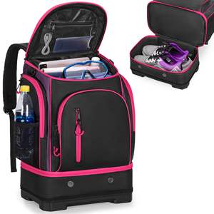 Échantillon gratuit Nouveau sac à dos en maille avec cordon de serrage pour équipement humide pour la natation Gym Workouts Beach Activities-Business Promotional Gift - Product Image 1