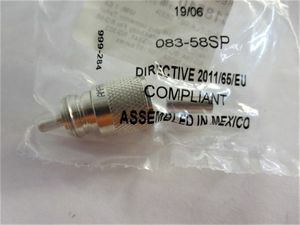 ปลั๊กต่อขั้ว<span class=keywords><strong>ต</strong></span>่อ Rf 083-58sp, ขาเสียบตัวผู้ - จำ<span class=keywords><strong>น</strong></span>วน 25 ชิ้น - Product Image 1