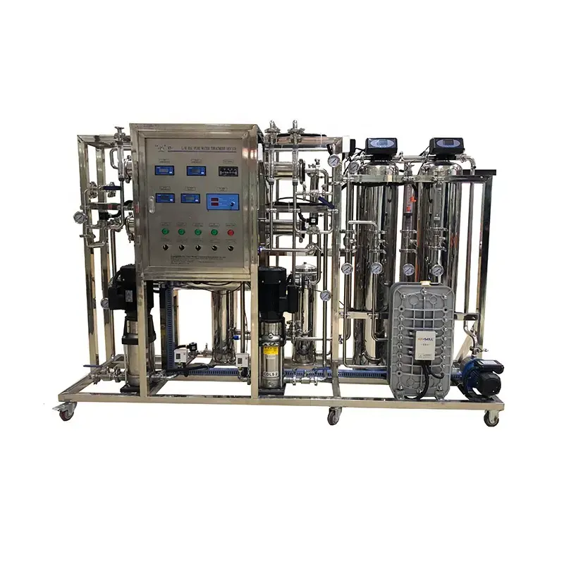 250 lph reverse osmosis ultra-pure Ro-EDI water treatment equipment deionization system