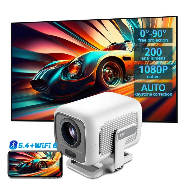 Hotack New Arrival X3AR Mini Proyector WiFi6  Allwinner H726 2000 Lumens BT5.4 1920*1080P Outdoor Portable Projector 4k