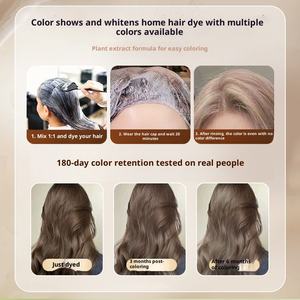 JiaYing Tinta per <span class=keywords><strong>Capelli</strong></span> Semi-permanente Premium a Base di Erbe e Cheratina - Copre i <span class=keywords><strong>Capelli</strong></span> Grigi <span class=keywords><strong>Colore</strong></span> Duraturo Opzioni Multi-<span class=keywords><strong>Colore</strong></span> - Product Image 3