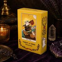 Production de jeux de tarot personnalisés clés en main, du fichier artistique au coffret de vente au détail sous film rétractable (papier)