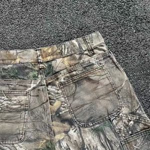 Hersteller Custom All Over Real Tree DTG Gedruckte Arbeit Tarnhose Man Pocket <span class=keywords><strong>Camo</strong></span> Baggy Cargo <span class=keywords><strong>Pants</strong></span> Men - Product Image 4