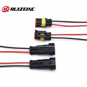 2 3 4 5 6 8-poliger wasserdichter elektrischer Stecker 2,5-Serie Schnell verriegelung kabelbaum 20-14AWG - Product Image 3