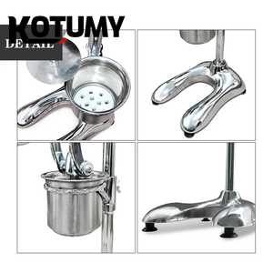 Spremitore manuale di patatine fritte in acciaio inossidabile da 30CM Super lunghe <span class=keywords><strong>per</strong></span> fare la macchina <span class=keywords><strong>per</strong></span> purè di <span class=keywords><strong>patate</strong></span> - Product Image 3