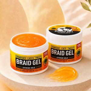 Cire coiffante en gros pour locs, sans résidus, à base d'eau, tenue extra forte toute la journée, végétalienne et biologique, pour cheveux bouclés 4C - Product Image 1