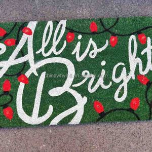 Alfombrillas de Bienvenida Navideñas con Luces LED Musicales, Sensor de Sonido y Batería, Decoración Navideña - Product Image 2