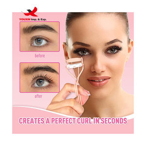 Rizador de Pestañas FENGFLY de Acero al Carbono Rosa con Peine, Herramienta para Rizar Pestañas, Etiqueta Privada Personalizada, Precio Bajo para Compras Mixtas - Product Image 2