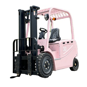 Chariot élévateur électrique 3 tonnes le plus vendu avec déplacement latéral personnalisé et réglage automatique de la fourche pour le transport logistique - Product Image 1
