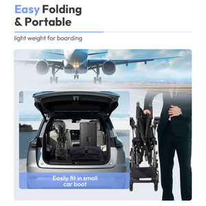 Nueva Silla de Ruedas Eléctrica Plegable para Viajes Aéreos con Batería de Litio Potente, Motor de 150W, Capacidad de Carga de 100 kg, Alta Calidad - Product Image 6
