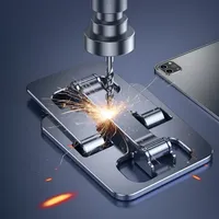 Support de téléphone en alliage d'aluminium, pliable et réglable, support de bureau pour tablette, pour iPhone, iPad, Samsung, smartphone, support de bureau