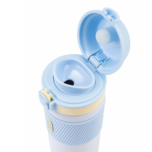 PINKAH vente en gros 12 oz 350ml tasse à café <span class=keywords><strong>de</strong></span> <span class=keywords><strong>voyage</strong></span> thermique isolée sous vide en acier inoxydable réutilisable anti-déversement - Product Image 2