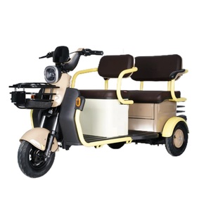 Venta al por mayor triciclo eléctrico para ancianos bicicleta eléctrica de carga a casa de tres ruedas de pasajeros e-triciclo pedicab para carga - Product Image 3