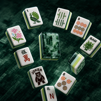 2026 Produk Terlaris Cypress Forest Acrylic American Engraved Acrylic Hot Selling American Mahjong Set Game Gift Hiburan Dewasa