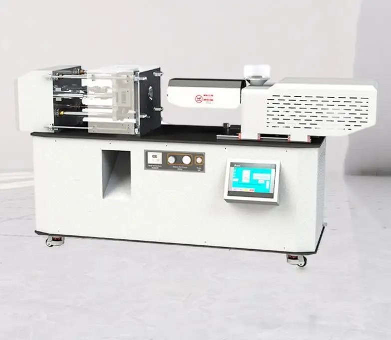 Benchtop Precision Small Horizontal Injection Moulding Machine DIY Homemade Laboratory Fully Automatic Product Moulding Machine