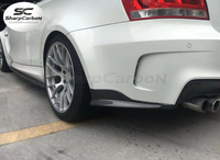Diffuseur de pare-chocs arrière tendance pour BMW Série 1 1M E82 M Coupé 2011-2013 et modèles suivants