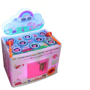 Machine de <span class=keywords><strong>jeu</strong></span> d'arcade Hammer the Gopher à double marteau, <span class=keywords><strong>jeu</strong></span> de puzzle pour enfants, <span class=keywords><strong>jeu</strong></span> de frappe électrique lumineux, console de <span class=keywords><strong>jeu</strong></span> parent-enfant - Product Image 6