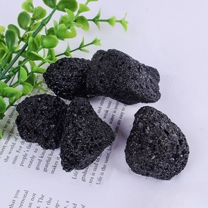 Vente en gros à prix réduit Pierre de lave naturelle brute de plusieurs tailles Pierre de guérison brute pour décoration - Product Image 2