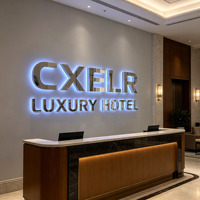 Letras con Retroiluminación LED para Negocios, Letras de Canal Metálicas Personalizadas con Retroiluminación, Letrero 3D Iluminado para Decoración de Recepción de Negocios