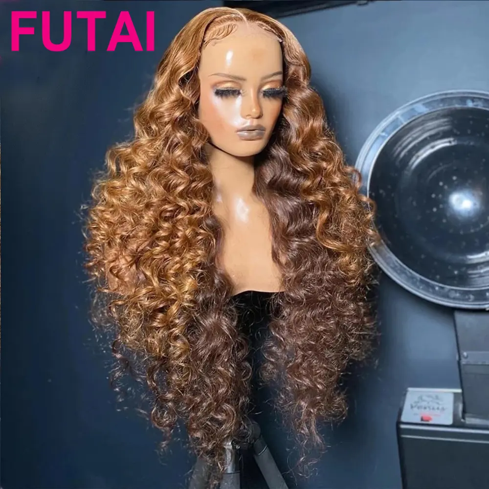 13x4 13x6 pre-pleck renda 360 wig depan renda wig rambut manusia Virgin wig Frontal rambut Vietnam mentah untuk WANITA HITAM