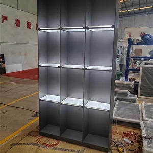 ארון תצוגה נירוסטה מודרני עבור סלון רהיטים באיכות גבוהה מהמפעל הסיני - Product Image 3