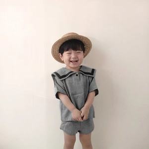 MSFS Australia US Conjunto de Ropa para Niños, Camiseta de Manga Corta y Pantalones Cortos de Verano, 2 Piezas, Cuello Camisero, Ropa para Niñas - Product Image 3