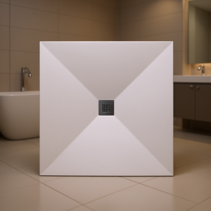 Plato de Ducha Bliss Quadro Line 90 x 90 cm Blanco 9003 - Product Image 3