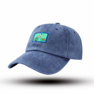 Casquette de baseball en coton lavé à profil bas, broderie personnalisée, chapeau de sport, casquette vintage personnalisée pour papa, en coton lavé, ajustable - Product Image 5