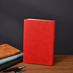 Wholesale Custom A5 Personalized Printed Lined Softcover PU Leather <b>Journal</b> Business Notebook 100 Sheets High Quality Logo - Product Image 4