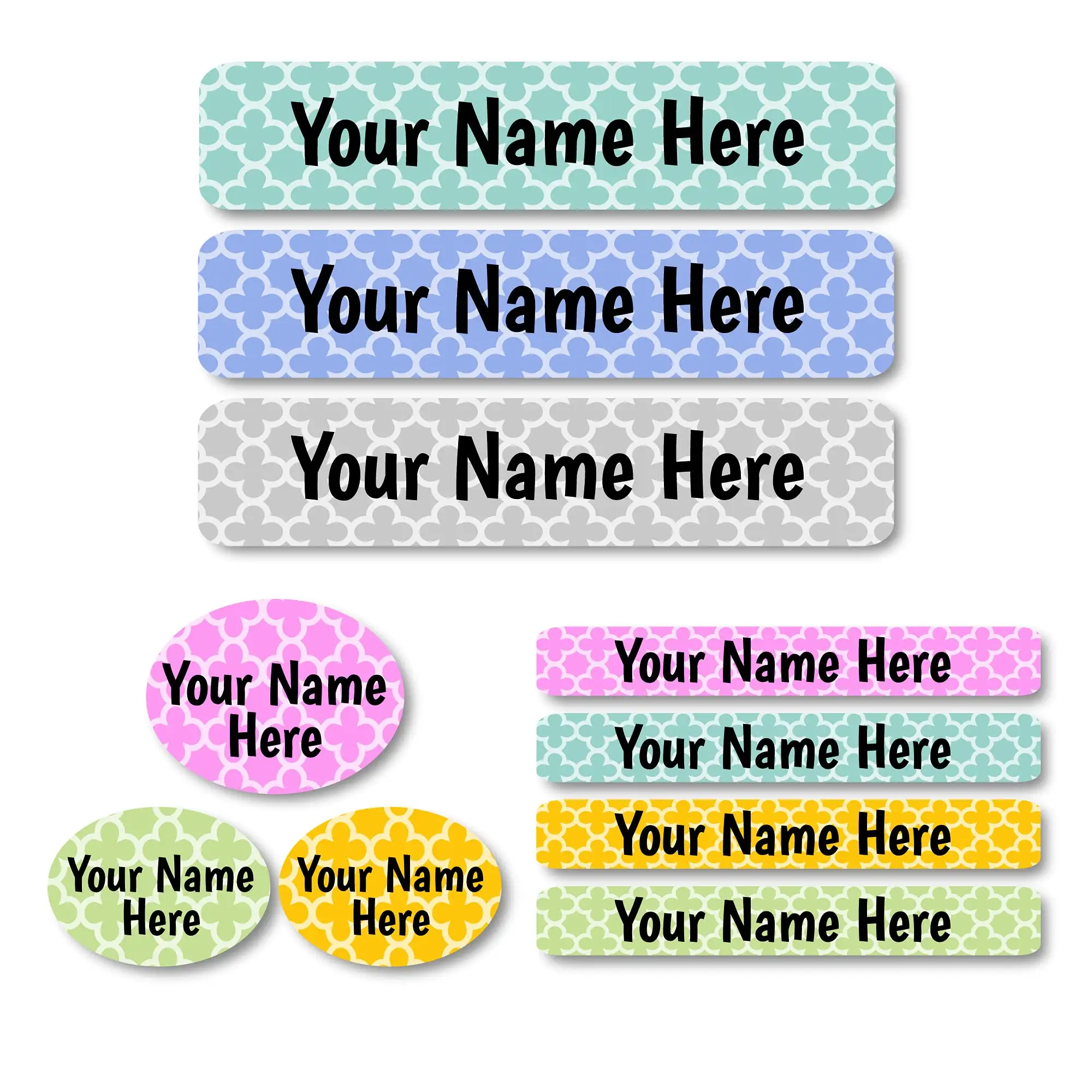 VENDA QUENTE à prova d'água nome adesivo Baby Bottle Labels for Daycare Kids Adhesive Name Tags Etiquetas personalizadas Lava-louças Seguro