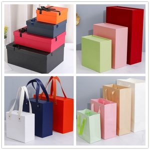 Wholesale Custom Logo Cardboard Gift Packaging Boxes Embossed Kraft Coated <b>Paper</b> for Party and Birthday Present Case - Product Image 4