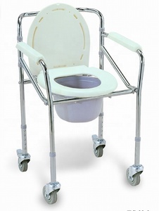 Chaise d'aisance pliante SUNCARE avec roulette - Product Image 5