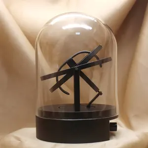 Gostar производитель черный металл гироскоп намотка часов 1 шт. MOQ Образец горячая Распродажа Horloge shaker