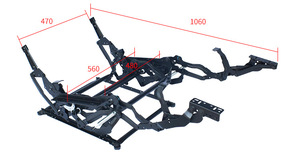 Yoyow Hiện Đại Ngồi Có Thể Ngả Cơ Chế Hướng Dẫn Sử Dụng Có Thể Ngả Cơ Chế Đẩy Trở Lại Sofa Phụ Kiện Cho Phòng Khách Sử Dụng - Product Image 5
