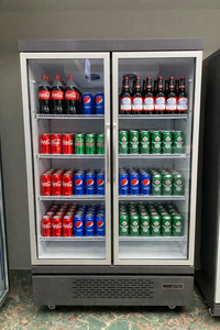 Vitrine Réfrigérée Commerciale avec Porte Vitrée – Équipement de Réfrigération pour Hôtels, Supermarchés, Refroidisseur d'Air pour Boissons - Product Image 4