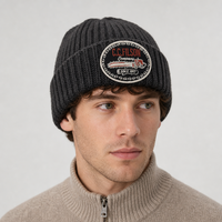 Patch brodé 3D en chenille Gillian, sans nickel, à coudre, circulaire de 5 cm, matériau principal chenille, délai d'échantillon de 7 jours, modèle casquette/chapeau