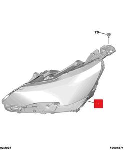 Convient pour <span class=keywords><strong>Peugeot</strong></span> 3008, 4008, <span class=keywords><strong>5008</strong></span> (modèle 2021-2023) Ensemble de phares avant YL01779780 YL01779680 - Product Image 5