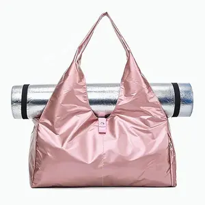 Portable women sports yoga gym duffel bag custom duffle bags wholesale