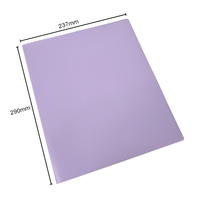 Carpeta de Archivo con Clip de Plástico PP de Primera Calidad, Colorida, Gruesa, Impermeable y Ecológica para Documentos de Oficina y Escolares