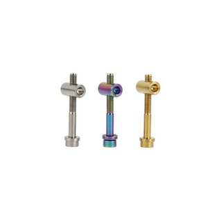 <span class=keywords><strong>Repuestos</strong></span> de <span class=keywords><strong>bicicleta</strong></span> M5x30/40mm <span class=keywords><strong>bicicleta</strong></span> de montaña aleación de titanio tija de sillín tornillo de fijación Blot - Product Image 2