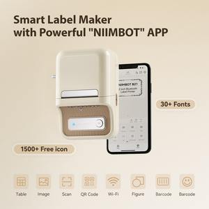 Niimbot 2022เครื่องทำฉลากแบบพกพาฟันสีฟ้ามินิเครื่องพิมพ์ฉลากความร้อนเข้ากันได้กับ IOS Android <span class=keywords><strong>B21</strong></span> - Product Image 5