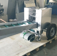 Machine à décortiquer la noix de coco, machine à déchiqueter la noix de coco, déchiqueteuse, broyeur de coque de coco