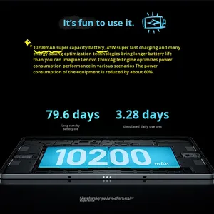 แท็บเล็ต XiaoXin Pad Pro รุ่นที่สอง ขนาด 12 นิ้ว หน้าจอ 144Hz ป้องกันแสงสะท้อน ชิปประมวลผล MTK Turion ระบบปฏิบัติการ Android 14 เหมาะสำหรับการเรียนรู้และความบันเทิงออนไลน์ - Product Image 5